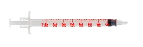 Strzykawka 1.0 ml 40U